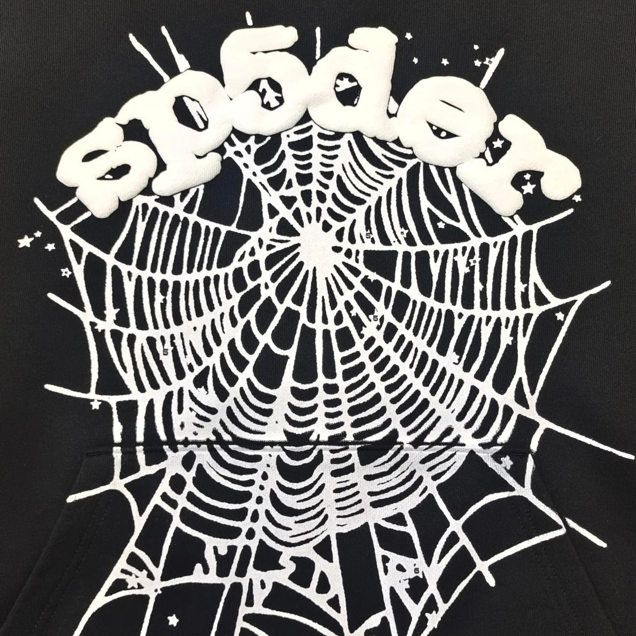 SP5DER OG WEB HOODIE BLACK