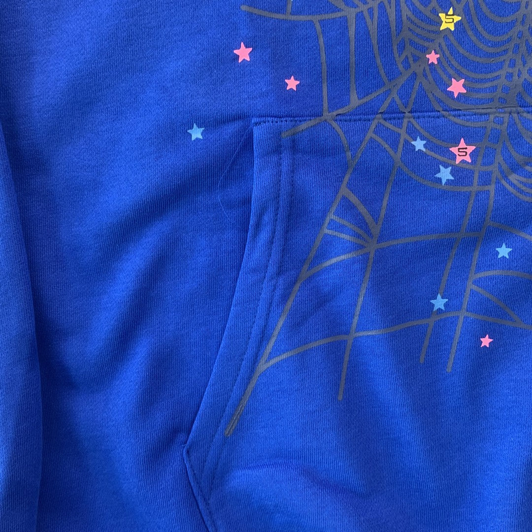 SP5DER TC HOODIE BLUE