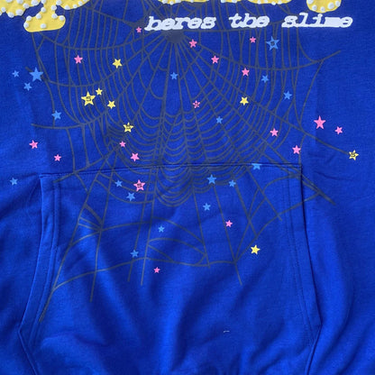 SP5DER TC HOODIE BLUE