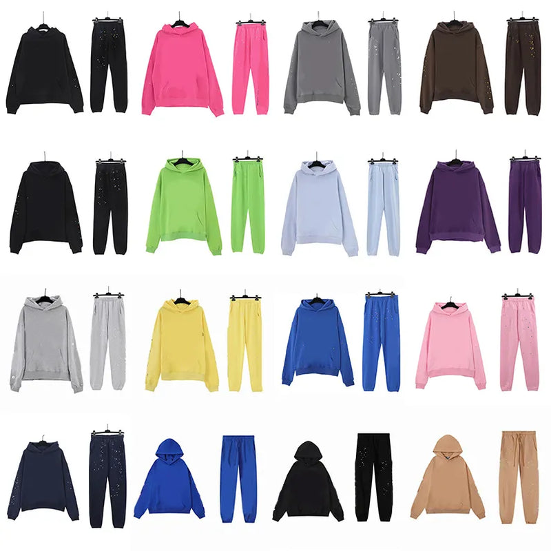 Hoodie Mens Womens Pink Black Fashion Designers Hoodies Pants Suits Sets Classic T Shirts Tees Clothes Sweatshirts T Shirt