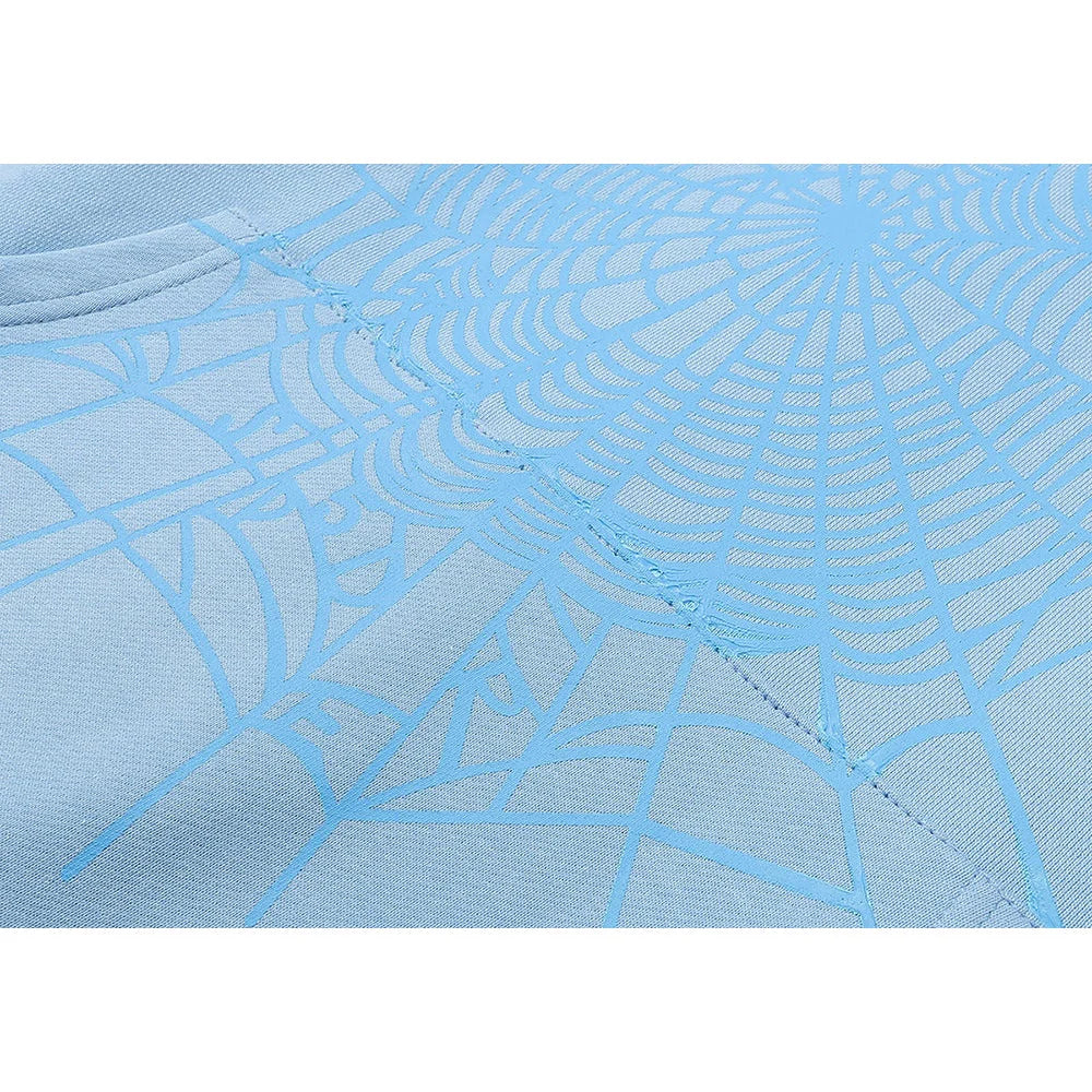 SP5DER WEB HOODIE SKY BLUE