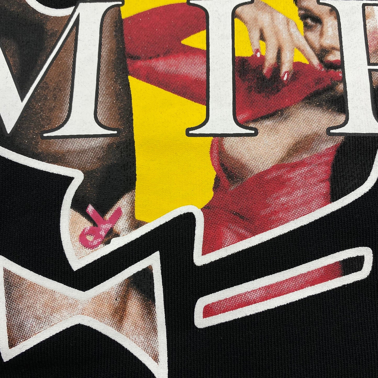 AMIRI PLAYBOY LOGO HOODIE BLACK YELLOW