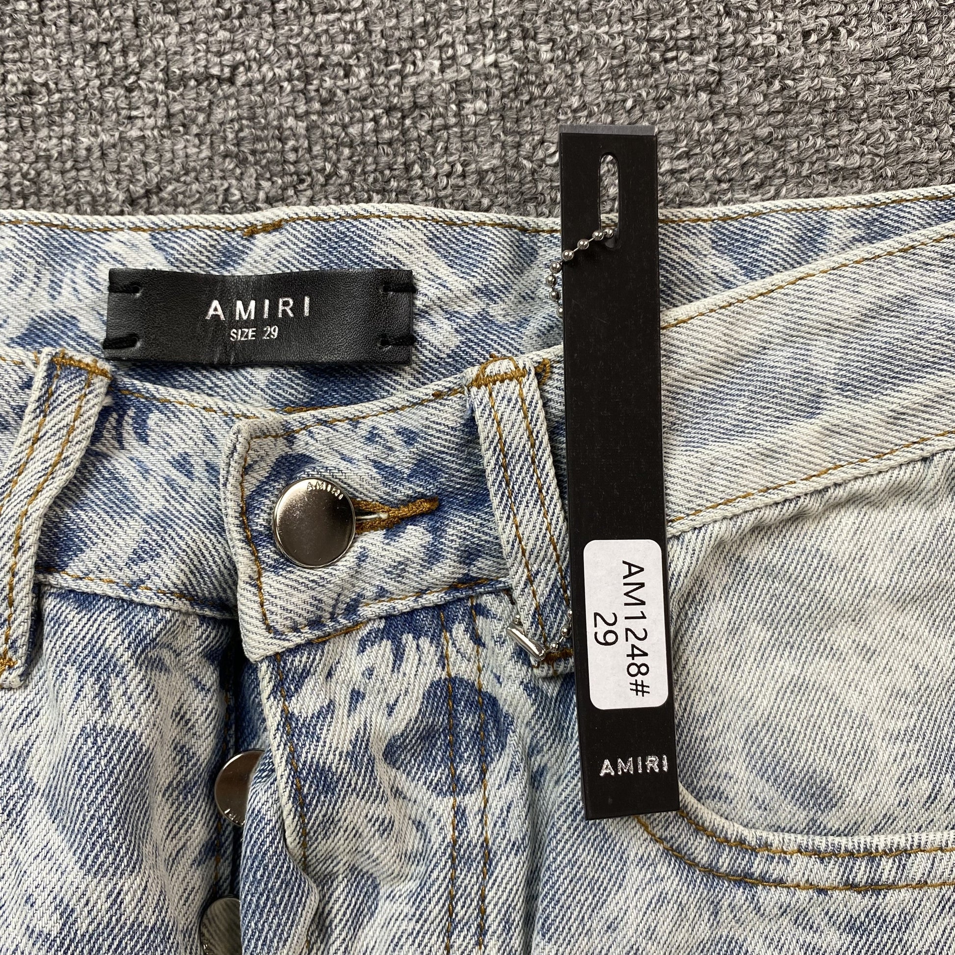 AMIRI QUAD JEANS BLUE