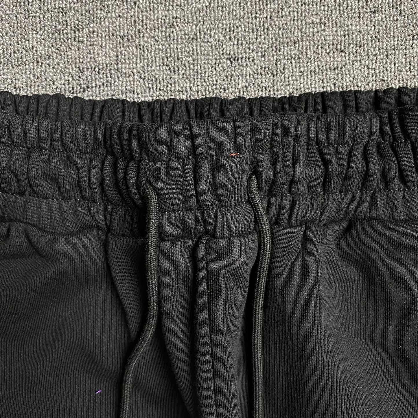 DENIM TEARS COTTON WREATH SWEATPANTS BLACK