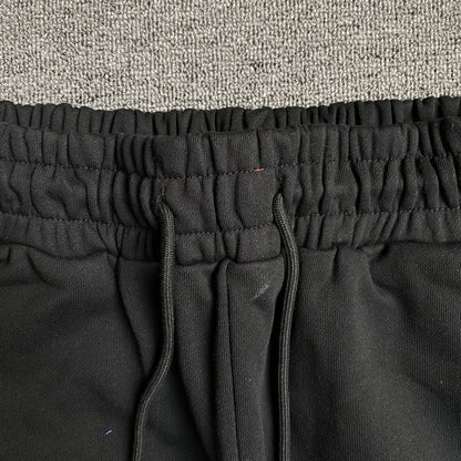 DENIM TEARS COTTON WREATH SWEATPANTS BLACK