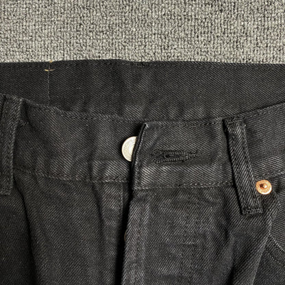 DENIM TEARS x LEVI'S COTTON WREATH JEANS BLACK