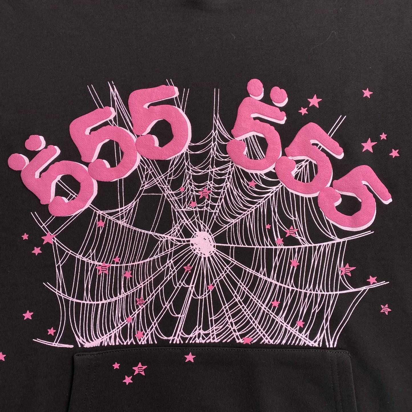 SP5DER ANGEL NUMBER HOODIE BLACK