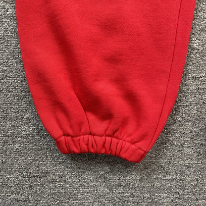 SP5DER BELUGA SWEATPANTS RED