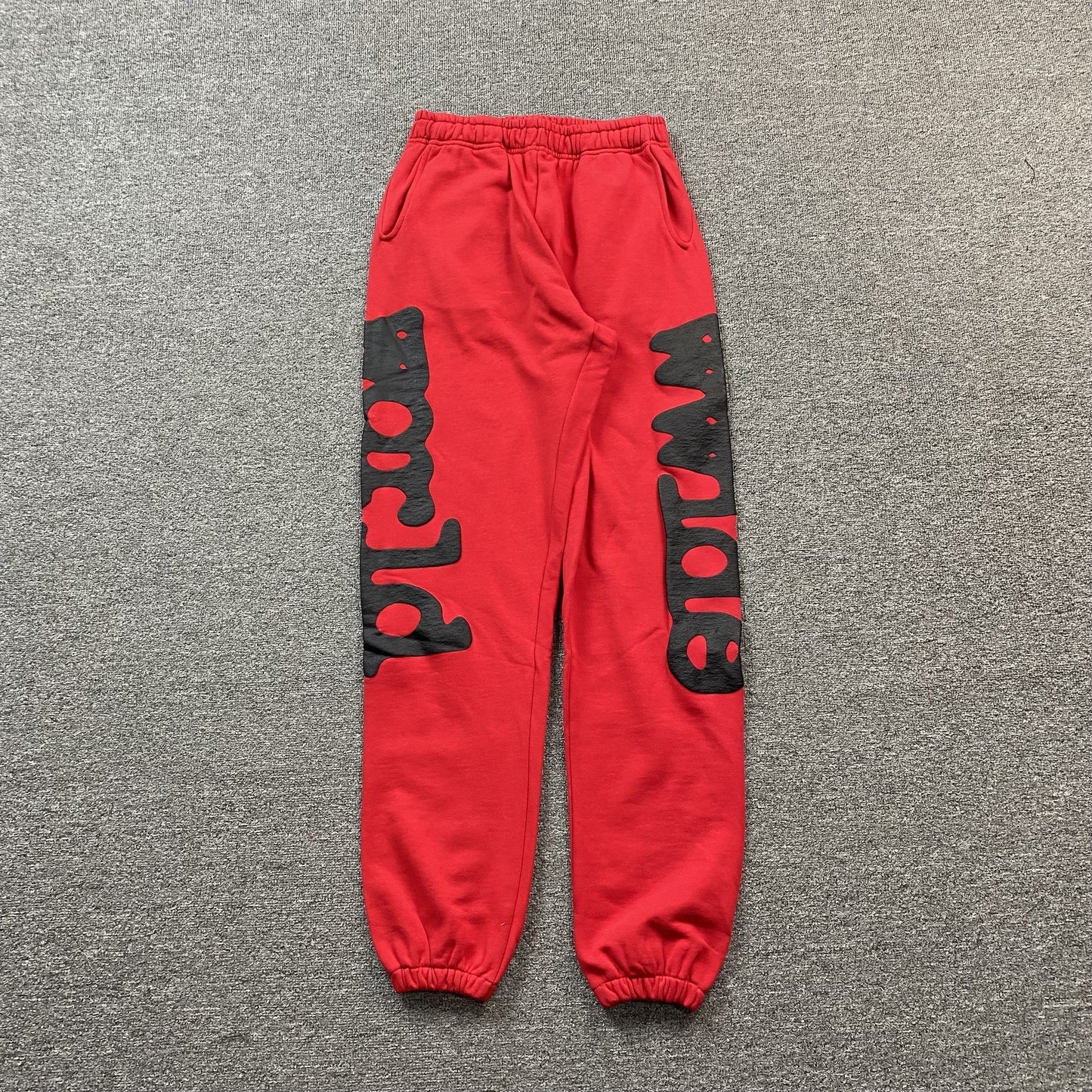 SP5DER BELUGA SWEATPANTS RED