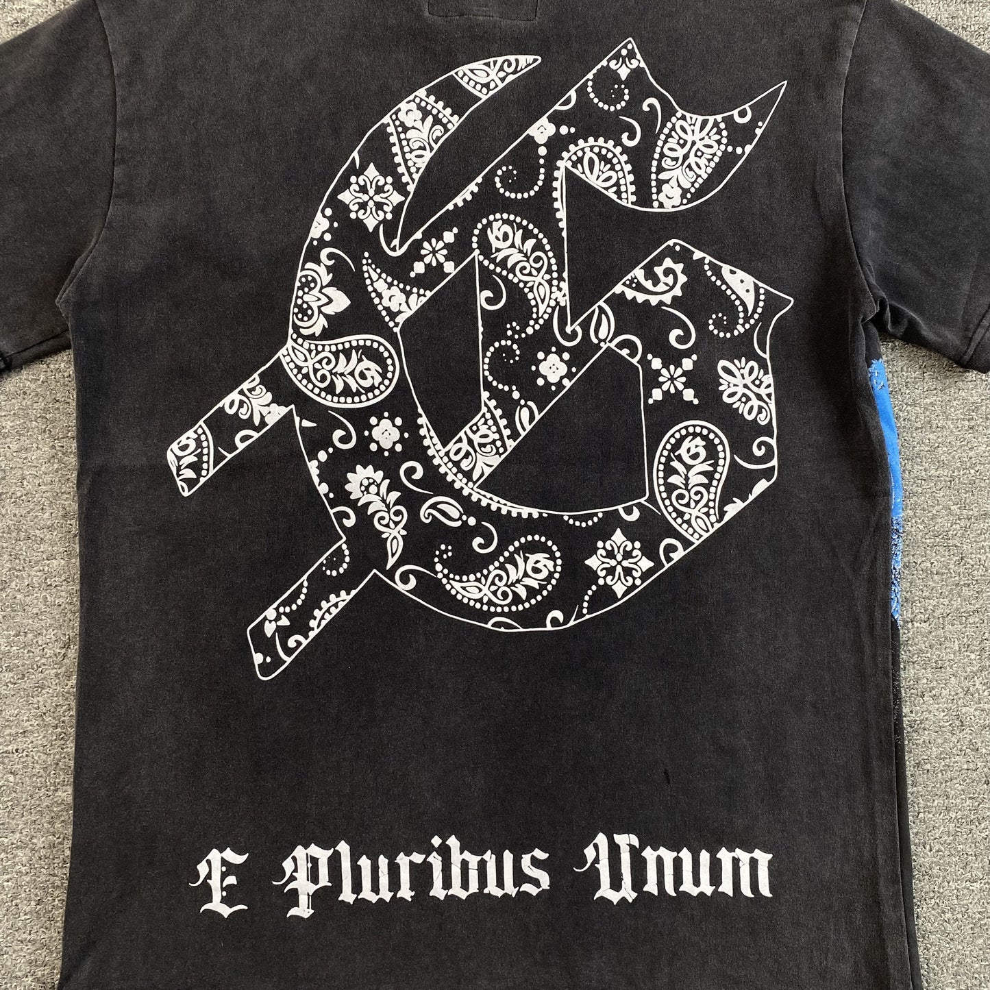 GODSPEED HILLS HAVE EYES T-SHIRT WASHED BLACK