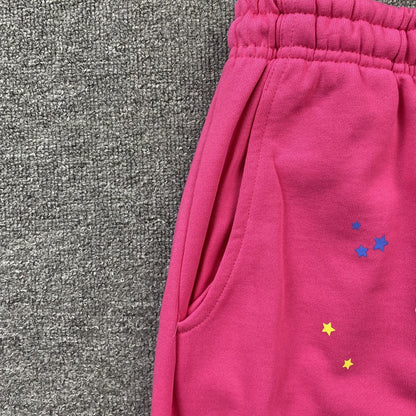 SP5DER P*NK SWEATPANTS PINK
