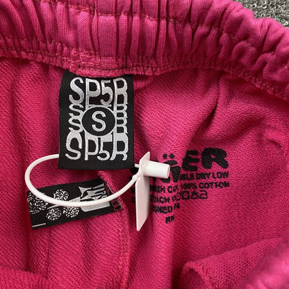 SP5DER P*NK SWEATPANTS PINK