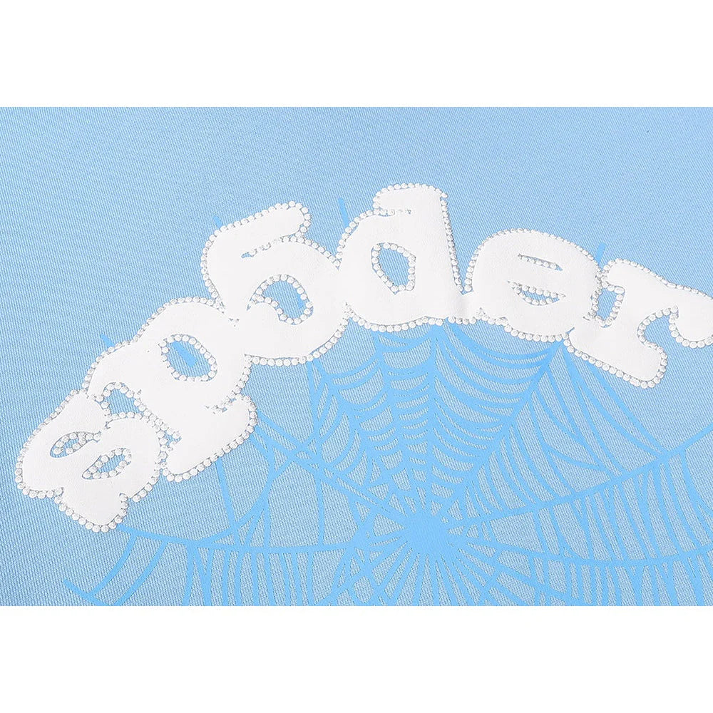 SP5DER WEB HOODIE SKY BLUE